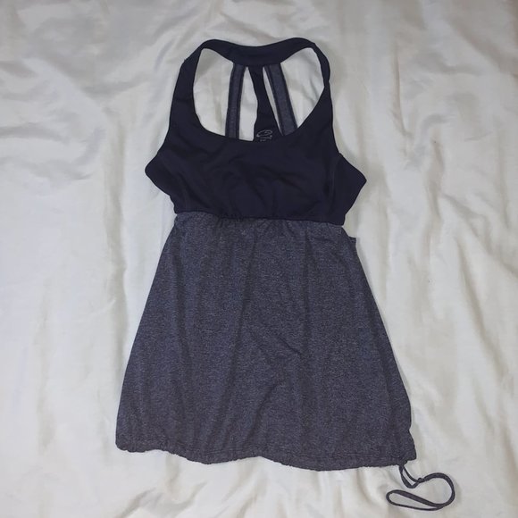 Navy Blue Athletic Tank Top - Picture 1 of 1